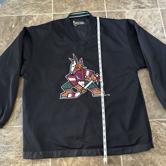 Vintage Y2K NHL Phoenix Coyotes Spotlight Reversible Jacket Pullover Size XL - Picture 10 of 15